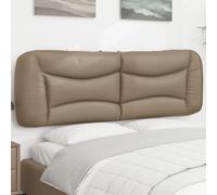 vidaXL Cuscino Testiera Hvar Cappuccino 160 cm in Similpelle
