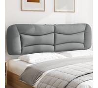 vidaXL Cuscino Testiera Hvar Grigio Chiaro 193 cm in Tessuto