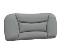 vidaXL Cuscino Testiera Hvar Grigio chiaro 80 cm in tessuto