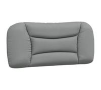 vidaXL Cuscino testiera Hvar Grigio chiaro 90 cm in tessuto