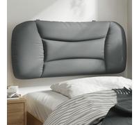 vidaXL Cuscino Testiera Hvar Grigio Chiaro 90 cm in Tessuto