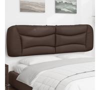 vidaXL Cuscino Testiera Hvar Marrone 180 cm in Similpelle