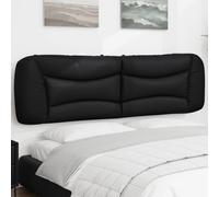 vidaXL Cuscino Testiera Hvar Nero 183 cm in Similpelle