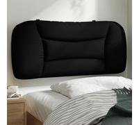 vidaXL Cuscino testiera Hvar 80 cm Nero in tessuto