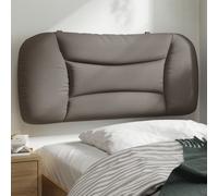 vidaXL Cuscino Testiera Tortora 80 cm in Tessuto