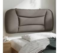 vidaXL Cuscino Testiera Tortora 90 cm in Tessuto