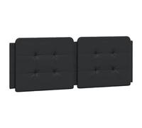 VIDAXL - Cuscino Testiera Nero 140 Cm In Similpelle - SPEDIZIONE GRATUITA