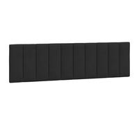 vidaXL Cuscino Testiera Nero 180 cm in Velluto
