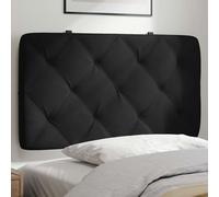 vidaXL Cuscino Testiera Nero 80 cm in Velluto