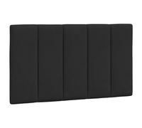 vidaXL Cuscino Testiera Nero 90 cm in Velluto