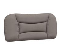 vidaXL Cuscino Testiera Tortora 90 cm in Tessuto