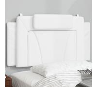 vidaXL Cuscino Testiera Viana Bianco 100 cm in Similpelle