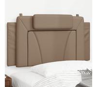 vidaXL Cuscino Testiera Viana Cappuccino 100 cm in Similpelle