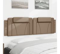 vidaXL Cuscino Testiera Viana Cappuccino 180 cm in Similpelle