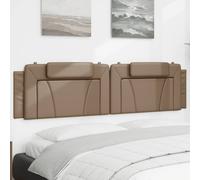vidaXL Cuscino Testiera Viana Cappuccino 200 cm in Similpelle
