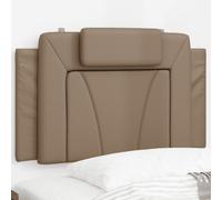 vidaXL Cuscino Testiera Viana Cappuccino 80 cm in Similpelle