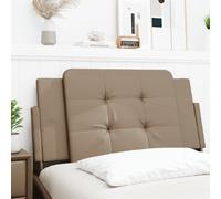vidaXL Cuscino Testiera Zadar Cappuccino 100 cm in Similpelle