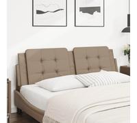 vidaXL Cuscino Testiera Zadar Cappuccino 160 cm in Similpelle