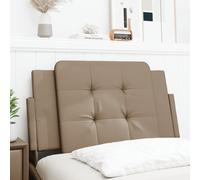 vidaXL Cuscino Testiera Zadar Cappuccino 90 cm in Similpelle