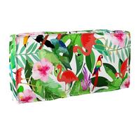 vidaXL Cuscino Tropicale per Sedia | Multicolore in Poliestere per Uso Interno ed Esterno | Design Comodo con Motivo Floreale | Grande Decorazione per Soggiorno e Giardino