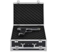 vidaXL Custodia per Pistola in Alluminio ABS Nera