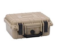 vidaXL Custodia Rigida Sabbia 27 x 24.5 x 12.5 cm Polipropilene, ABS