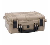 vidaXL Custodia Rigida Protettiva Sabbia 40.5x33x17.5 cm