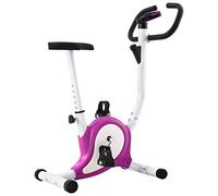 vidaXL Cyclette Ellittica con Cinghia di Resistenza Viola