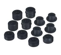 vidaXL Dadi Flangiati per Bordatrice per Tubi 12 pz in Acciaio