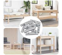 vidaXL Dado 413 pcs Zincato 60 x 12 mm Ferro