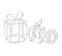 vidaXL Decorazione Natale Scatole Regalo con 180 LED Interni Esterni