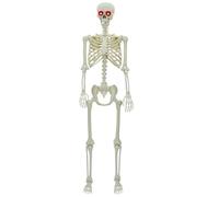 vidaXL Decorazione per Interni Scheletro di Halloween - Display stagionale, Struttura Artistica Gotica, Arte spettrale per Il Soggiorno con LED