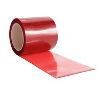 vidaXL Tenda per Porte Rossa 200 mm x 1,6 mm 10 m in PVC