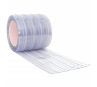 vidaXL Tenda per porte Trasparente 200 mm x 1,6 mm 25 m in PVC