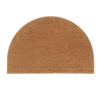 vidaXL Zerbino Naturale Mezzo Rotondo 60x90 cm Fibra di Cocco