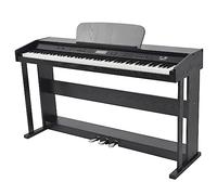 vidaXL Digitale piano met pedalen 88 toetsen zwart
