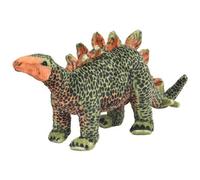 VIDAXL - Dinosauro Stegosaurus in Peluche in Piedi Verde e Arancione XXL