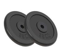 Dischi per Pesi 2 pz 2x15 kg in Ghisa