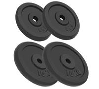 vidaXL Dischi per Pesi 4 pz 2x10 kg+2x5 kg in Ghisa