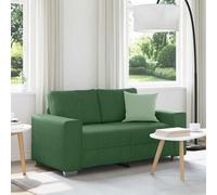 vidaXL Divanetto Verde Scuro 160x77x82cm Tessuto Velluto a Coste