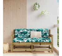 vidaXL Divani Angolari da Giardino 2 pz in Legno di Pino Impregnato