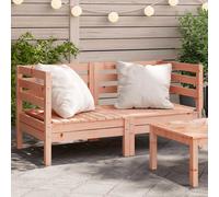 vidaXL Divani Angolari da Giardino 2pz in Legno Massello di Douglas