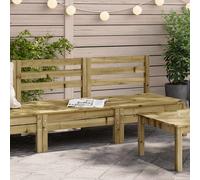 vidaXL Divani Senza Braccioli da Giardino 2pz Legno di Pino Impregnato