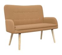 vidaXL Divano a 2 Posti Beige 115 x 61 x 87 cm Bouclé, Soggiorno, design rettangolare moderno per spazi ampi, comfort e relax, perfetto per ritrovi nel 2023