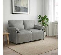 vidaXL Divano a 2 Posti Grigio Chiaro 158 x 83 x 95 cm Velluto