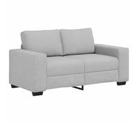 vidaXL Divano a 2 Posti Grigio Nuvola 120 cm in Tessuto, Divano, Divano a 2 posti, Divano in Tessuto, Divano, Divano a Due posti