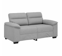 vidaXL Divano a 2 Posti Grigio Nuvola 120 cm in Tessuto, Divano, Divano a 2 posti, Divano in Tessuto, Divano, Divano a Due posti