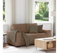 vidaXL Divano a 2 Posti Marrone 160x77x82 cm in Tessuto, Divano, Divano a 2 posti, Divano in Tessuto, Divano, Divano a Due posti