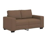 vidaXL Divano a 2 Posti Marrone 160x77x82 cm in Tessuto, Divano, Divano a 2 posti, Divano in Tessuto, Divano, Divano a Due posti