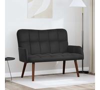 vidaXL Divano a due posti, 115 x 61 x 87 cm, in velluto, elegante divano per soggiorno, Loveseat in velluto, divano a 2 posti, ideale per piccoli spazi